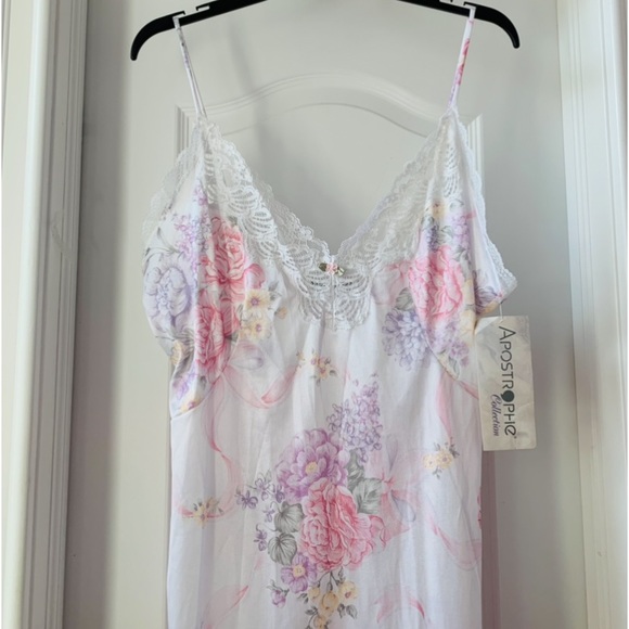 ❤️SOLD ON MERCARI❤️NEW W/TAGS APOSTROPHE NIGHT GOWN SIZE 12-14 (LRG - Picture 5 of 11